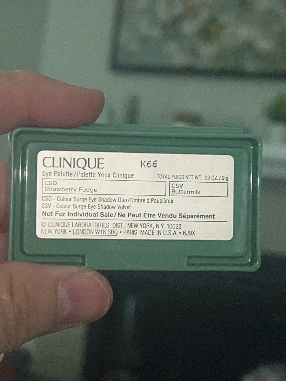 New Clinique Eyeshadow Trio